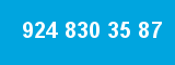 924 830 35 87